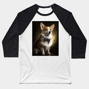 Royal Portrait of a Corgi Baseball T-Shirt